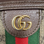 Gucci Ophidia Small Dome Shoulder Bag in GG Supreme Canvas