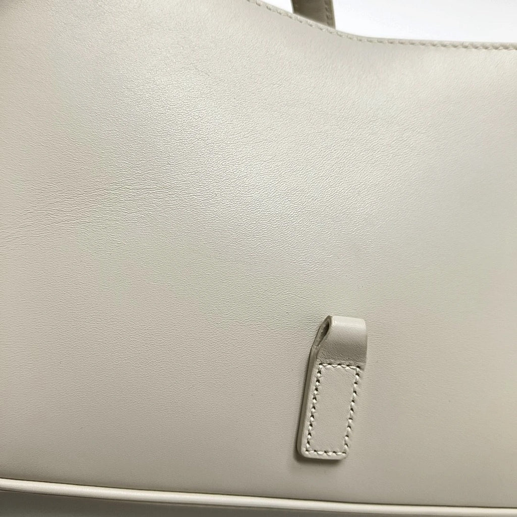 YSL White Le 5A7 Bag