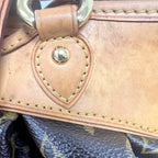 Louis Vuitton Vintage Boetie MM in Monogram Canvas and Vachetta Leather