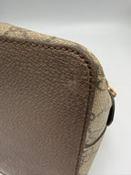 Gucci Ophidia Medium Dome Top Handle Bag in GG Supreme Canvas