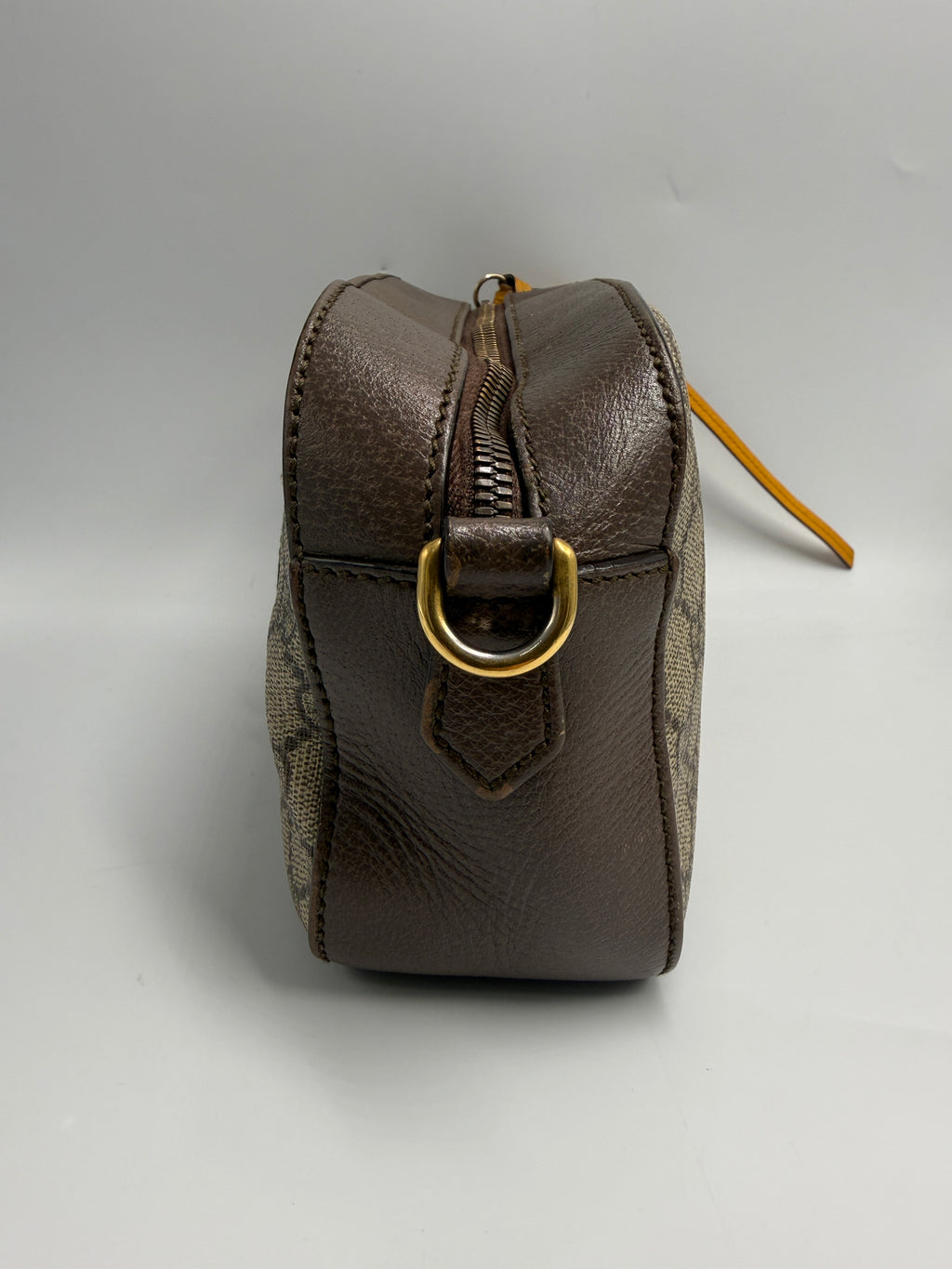 Gucci Neo Classic Feline Head Camera Bag in GG Supreme Canvas
