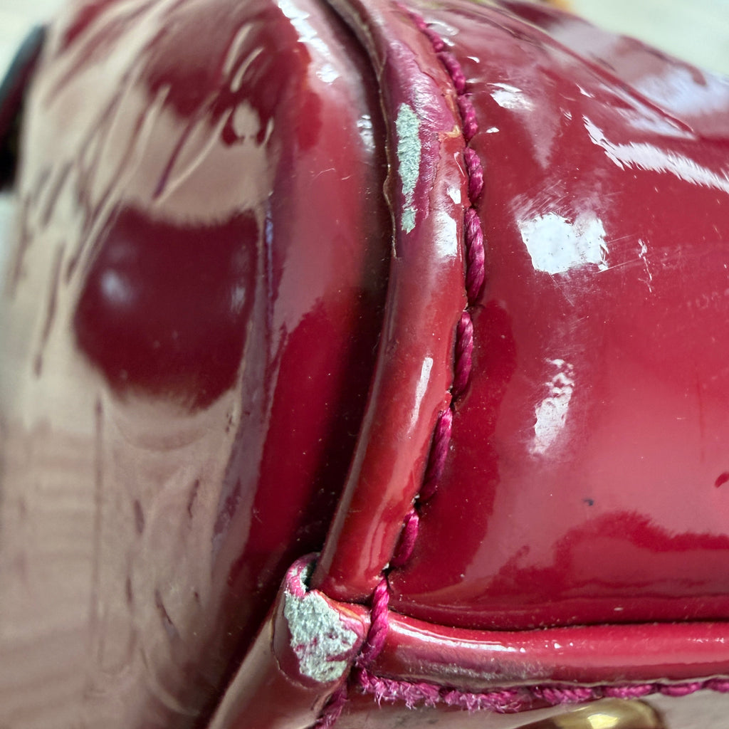 Louis Vuitton Brea MM Monogram Vernis Leather Bag – Rose Indien
