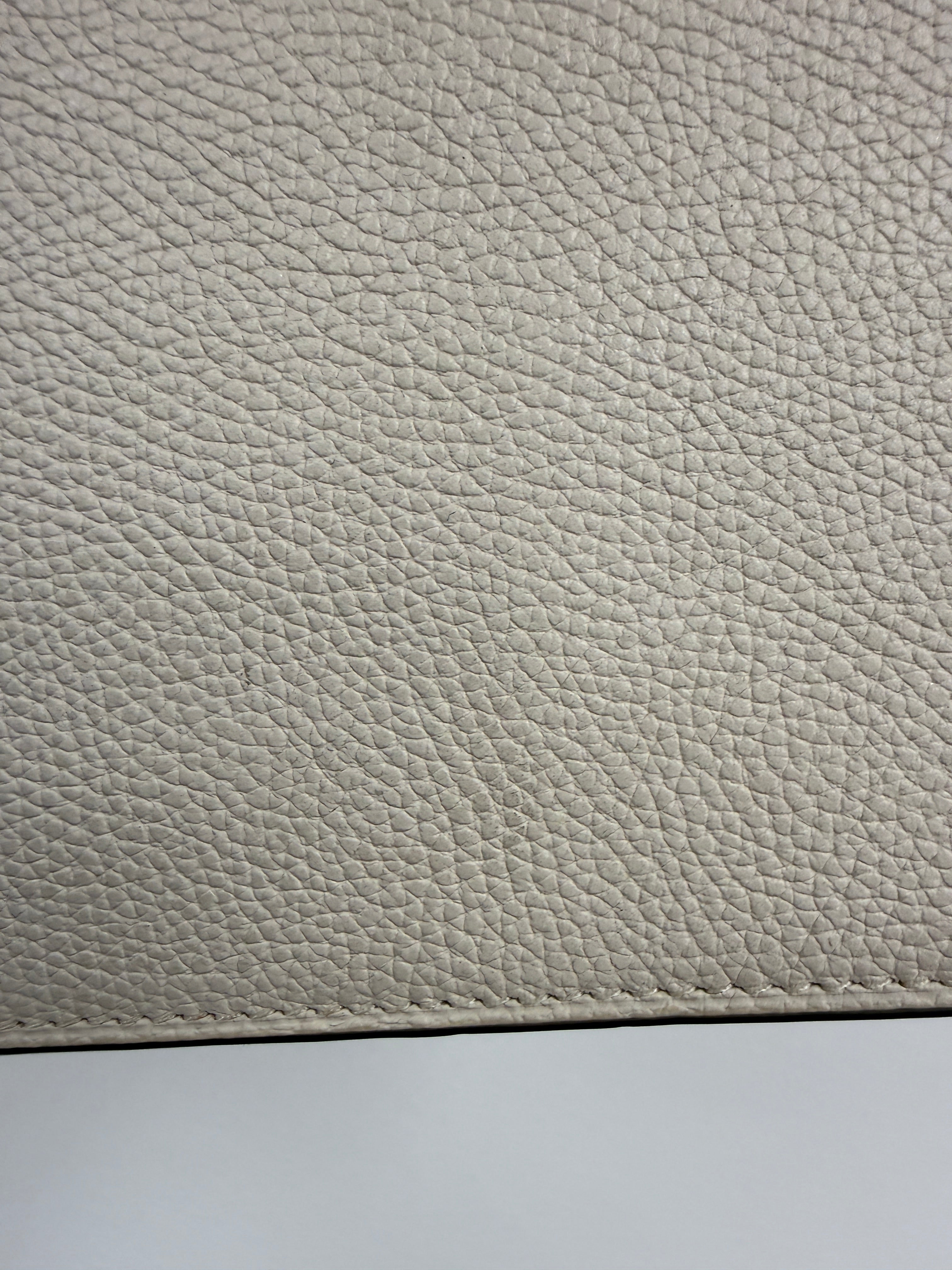 Coach Tabby Shoulder Bag 26 in Chalk Polished Pebble Leather
