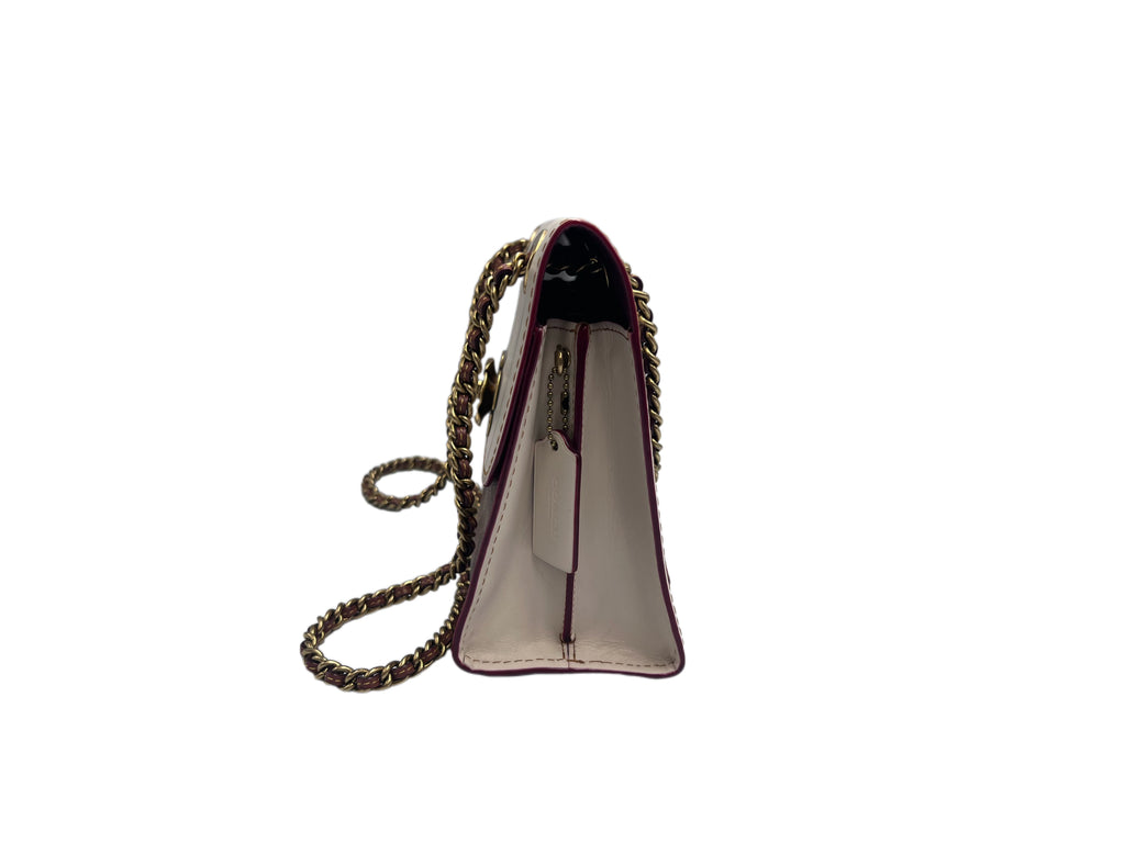 Coach Parker Signature Chain Shoulder Bag