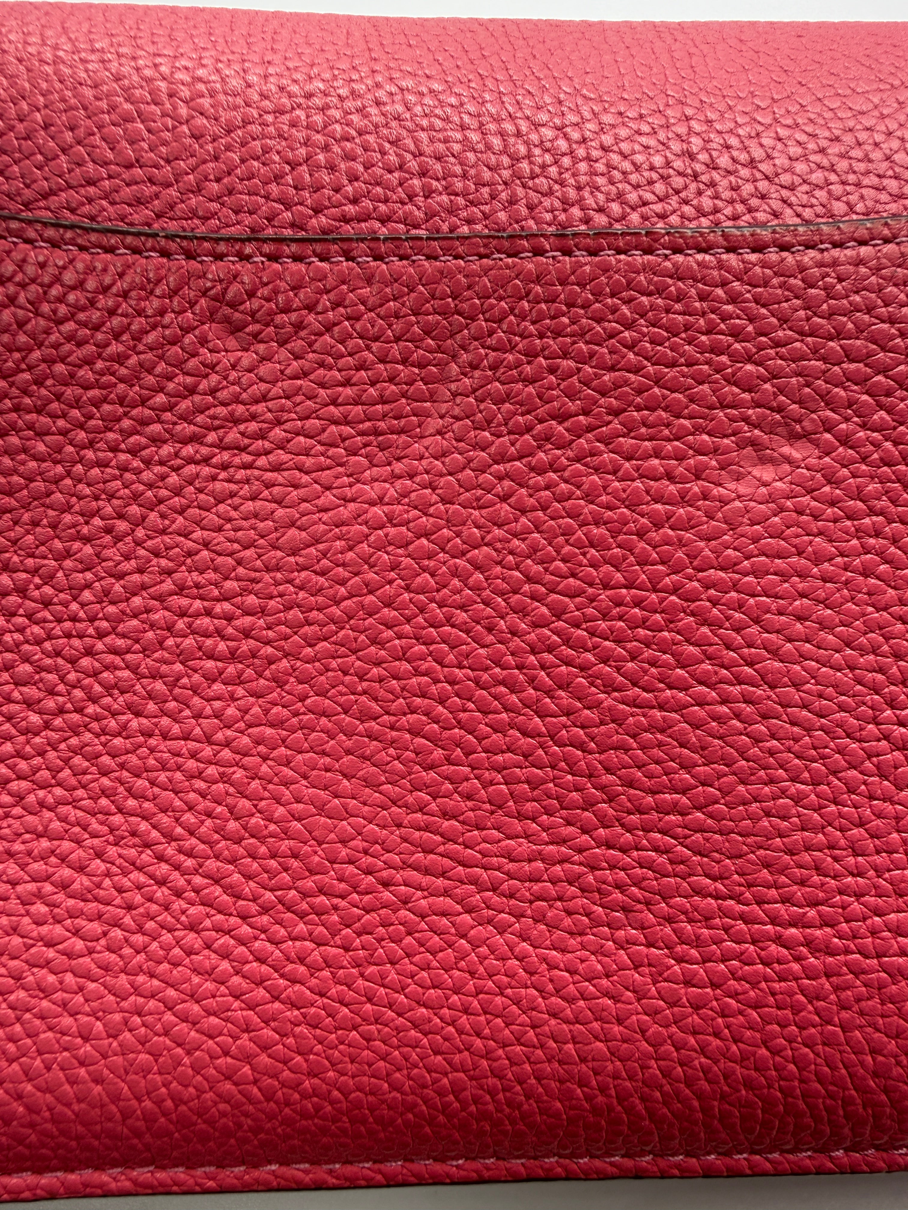 Coach Tabby Shoulder Bag 26 in Pink Polished Pebble Leather