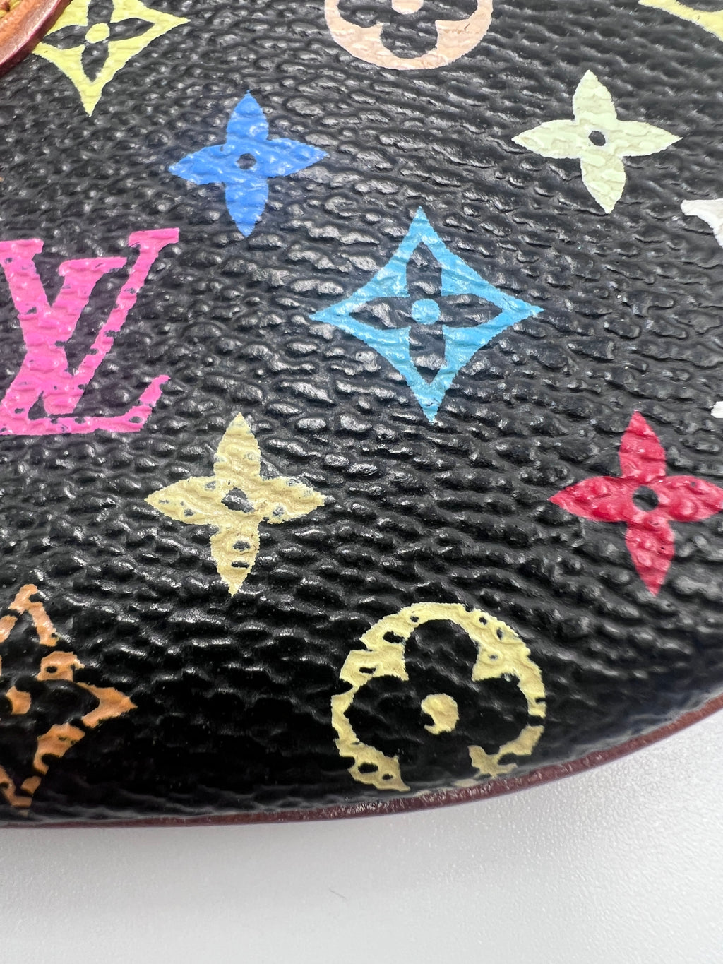 Louis Vuitton Monogram Multicolore Key Pouch / Pochette Clés in Black (Noir)