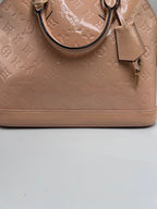 Louis Vuitton Monogram Vernis Alma PM (2015) In Beige