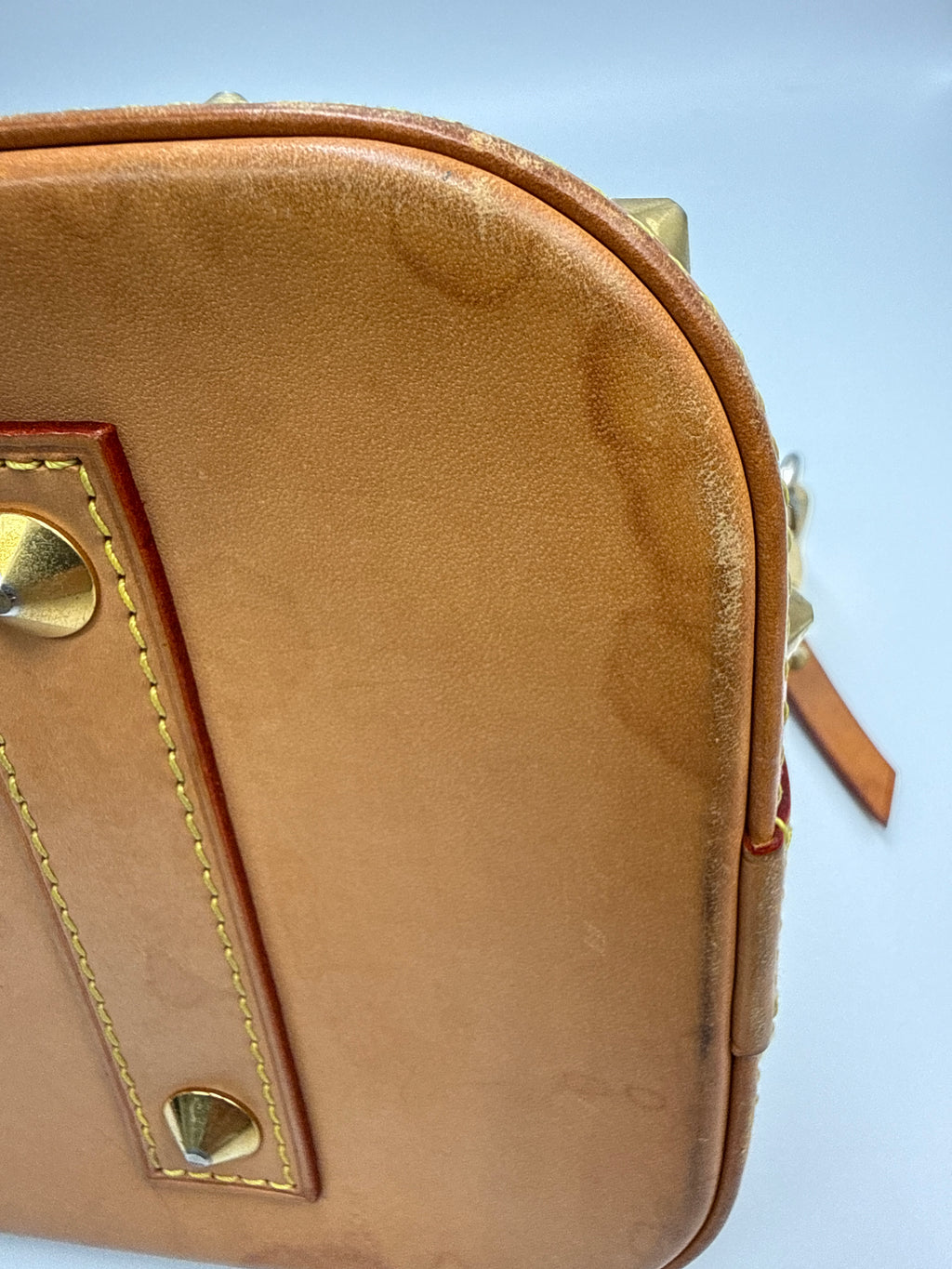Louis Vuitton x Takashi Murakami Alma PM White Monogram Multicolore Bag