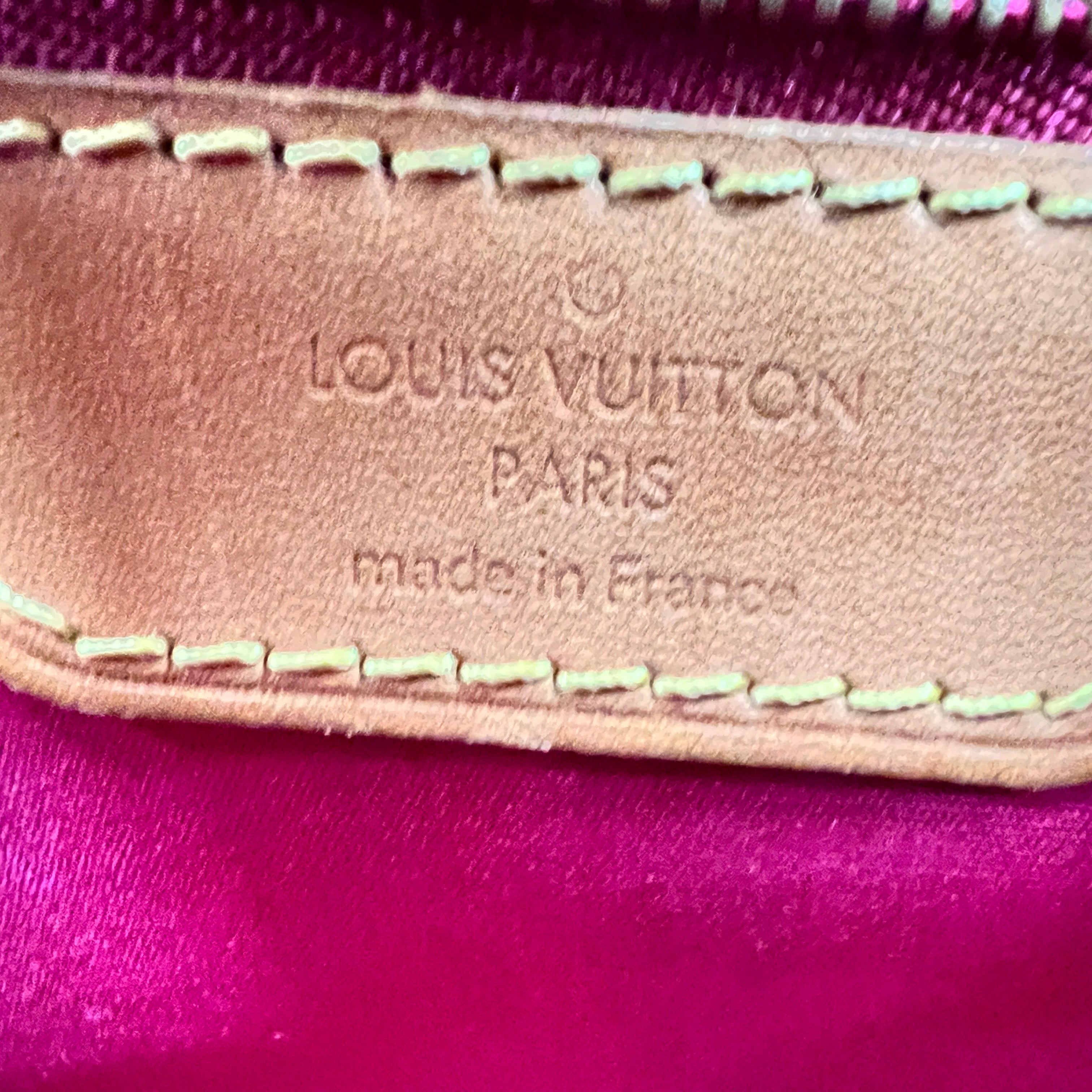 Louis Vuitton Brea MM Monogram Vernis Leather Bag – Rose Indien