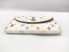 Louis Vuitton White Murakami Canvas Wallet
