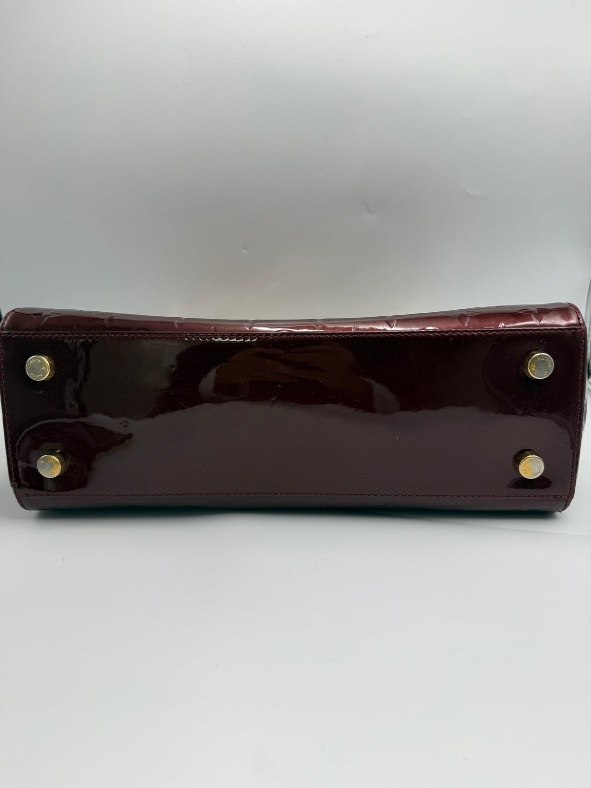Louis Vuitton ( 2013 ) Brea MM Monogram Vernis Leather Bag – Cherry