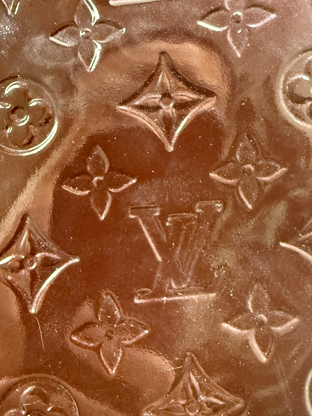 Louis Vuitton Monogram Vernis Alma PM In Burgundy