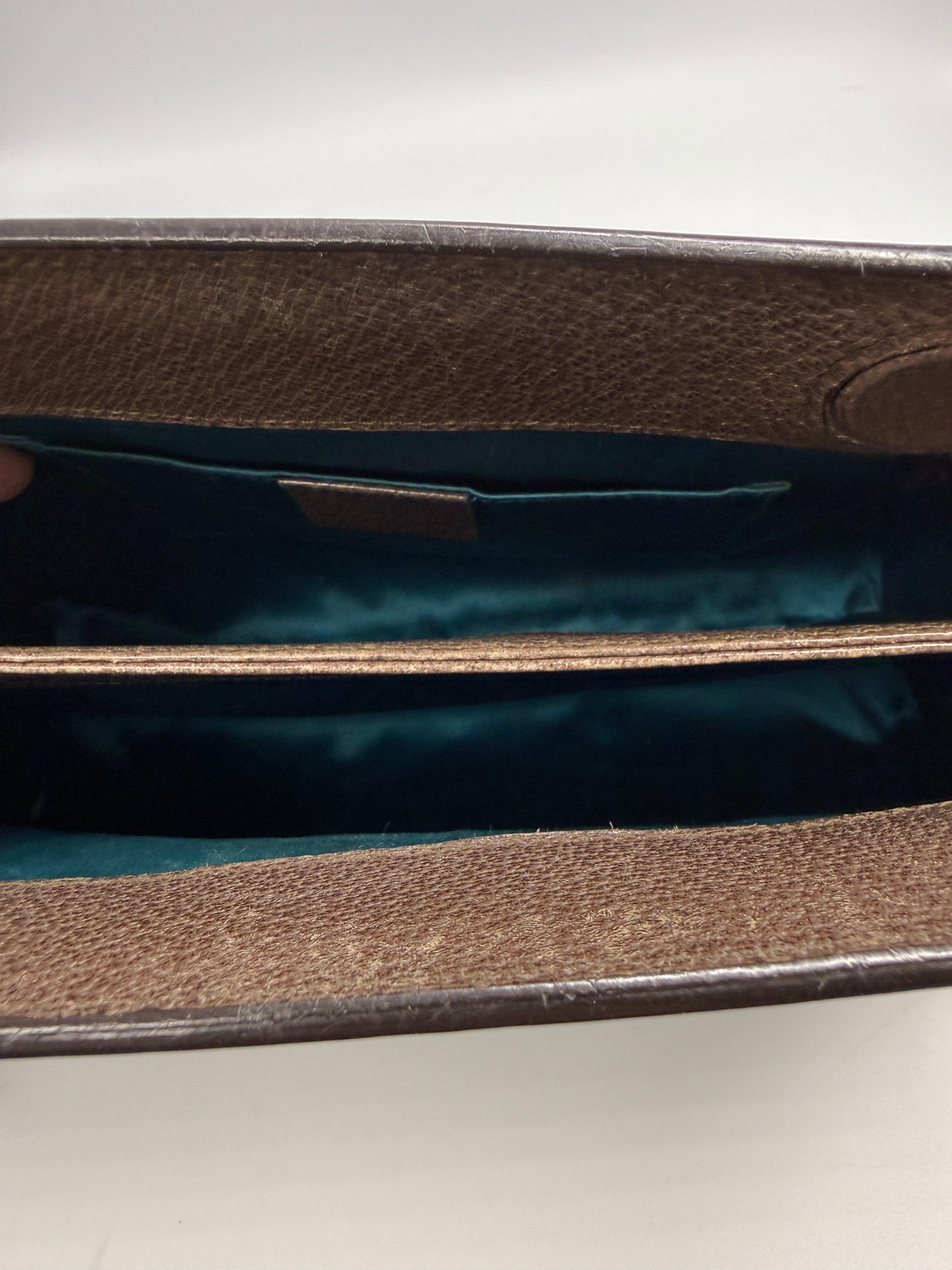 Gucci Ophidia GG Small Chain Shoulder Bag in GG Supreme Canvas