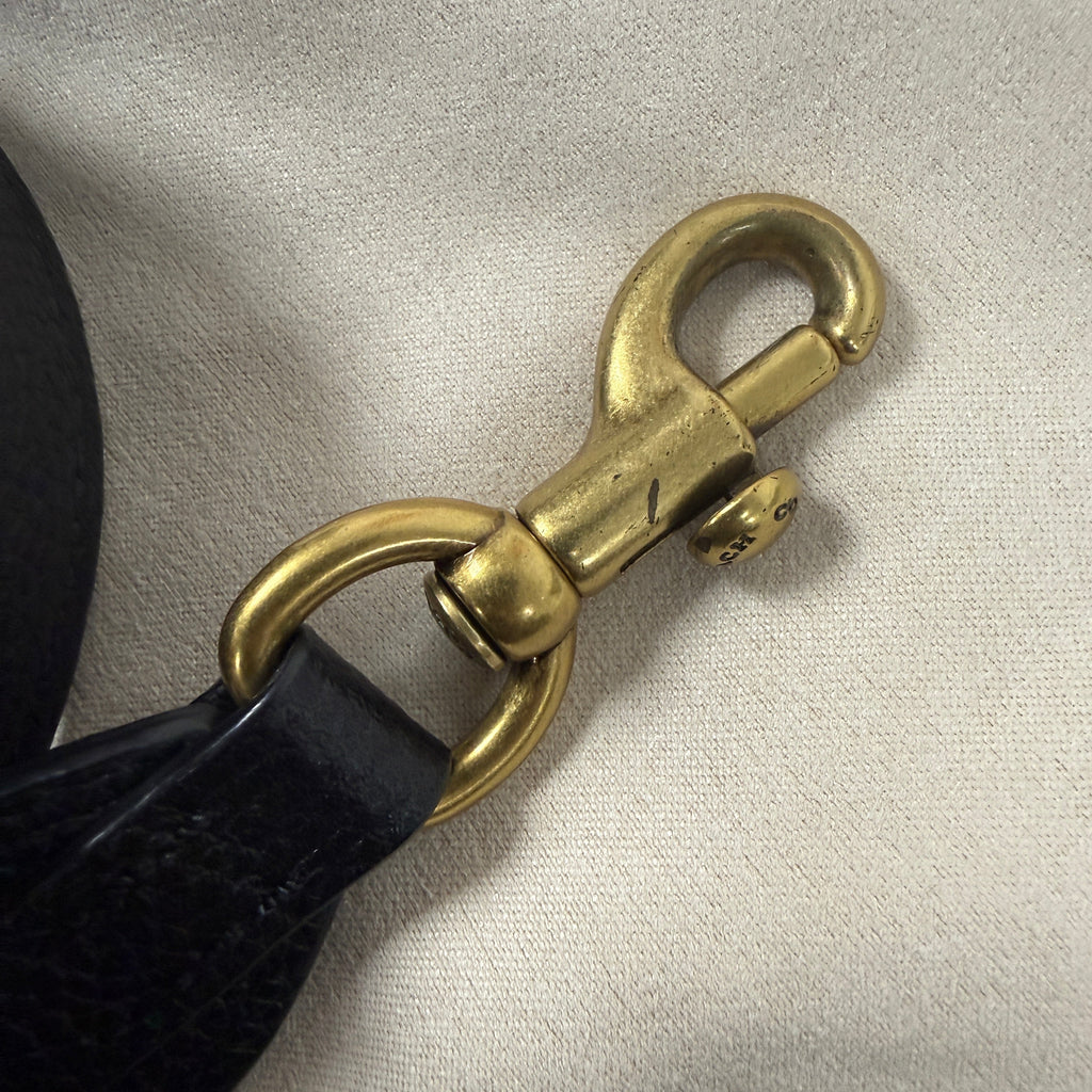 Coach Black Leather Tabby 26 Shoulder Bag