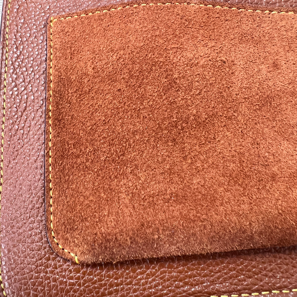 Coach Tabby Shoulder Bag 26 in Multi-Tone Brown Leather