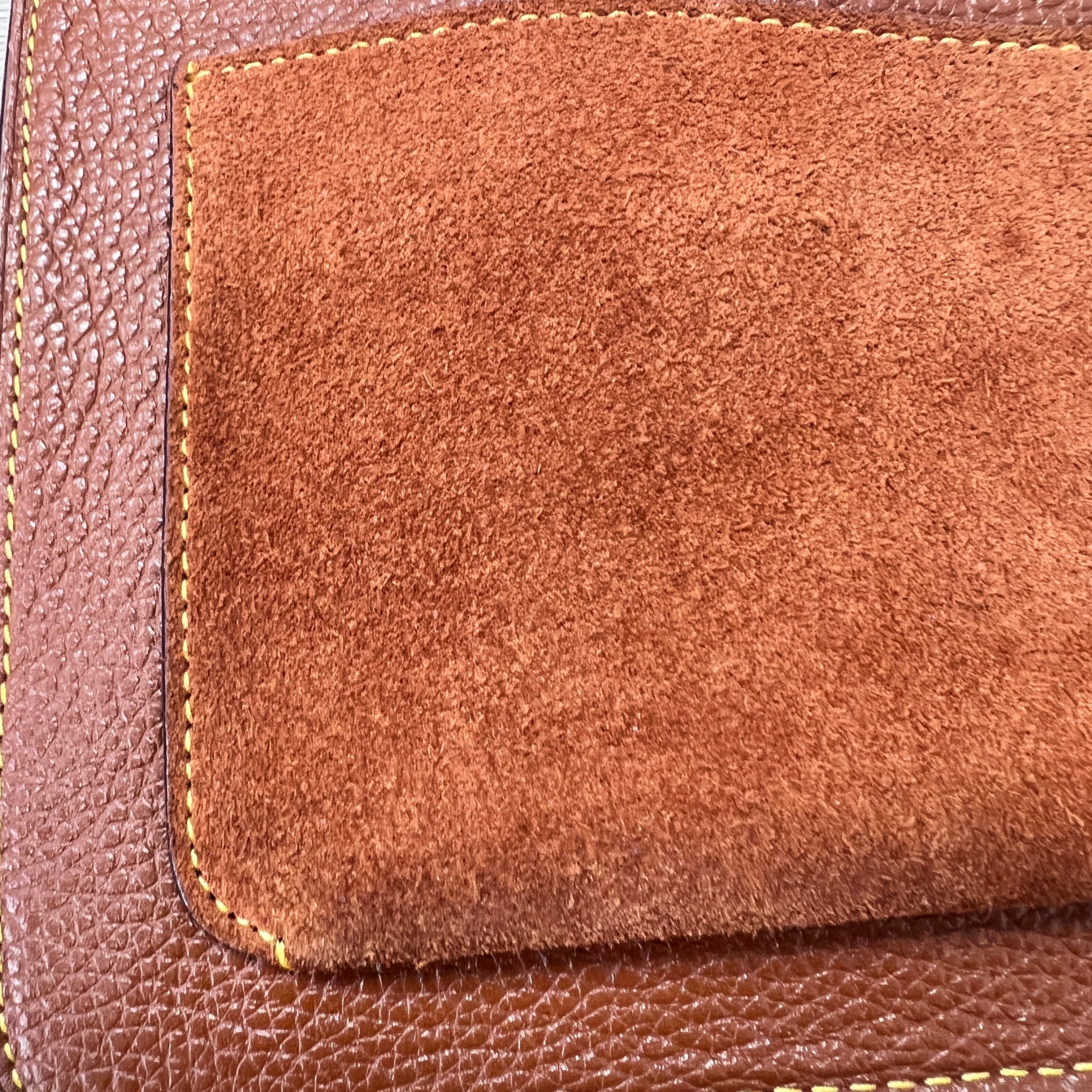 Coach Tabby Shoulder Bag 26 in Multi-Tone Brown Leather