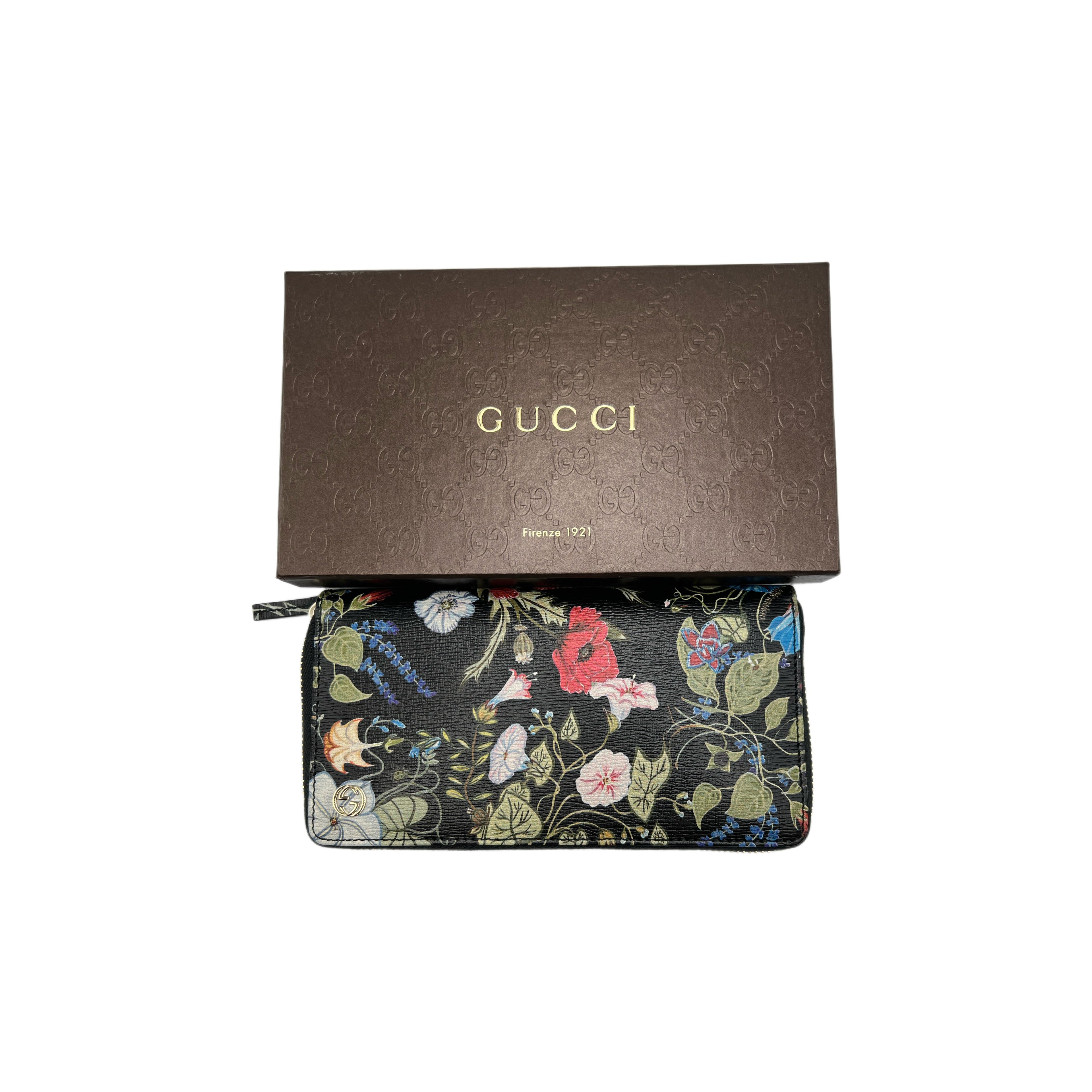 Gucci Black Leather Wallet