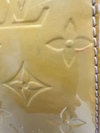 Louis Vuitton ( DR2172 ) Brea MM Monogram Vernis Leather Bag – Yellow