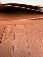 Louis Vuitton Vintage Porte-Cartes Credit/ Long Wallet in Monogram Canvas
