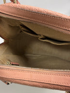 Gucci Medium Microguccissima Dome Top Handle Bag in Dusty Pink