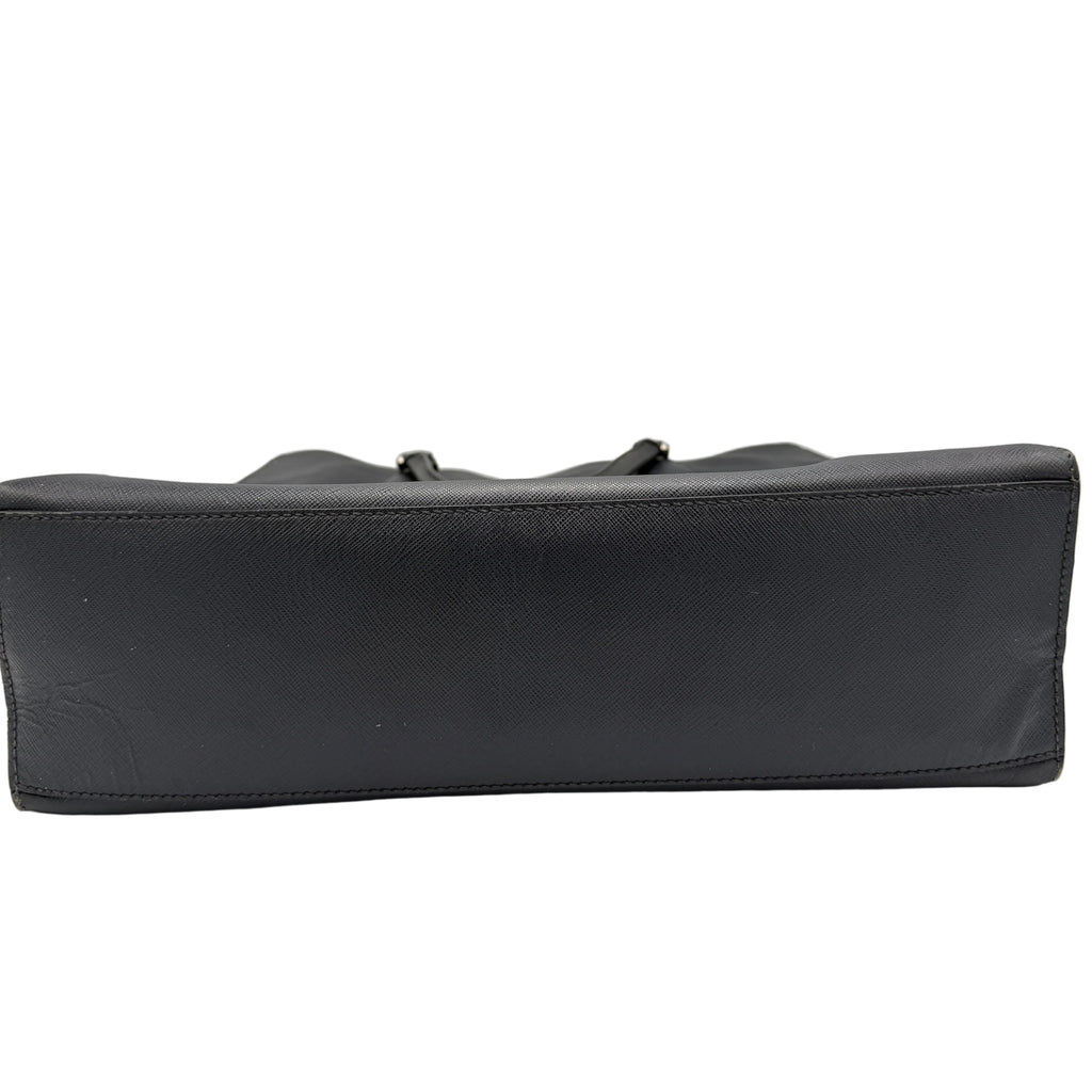 Prada Galleria Saffiano Leather Tote Bag – Classic Black (Nero)