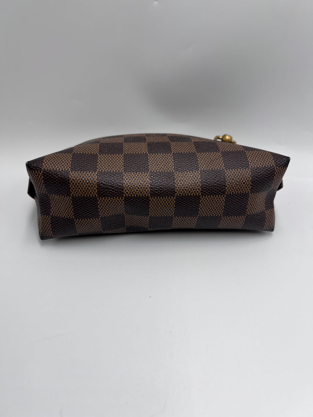 Louis Vuitton Damier Ebene Pochette Cosmetique Small Cosmetic Pouch