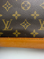 Louis Vuitton Alma MM Monogram Canvas Satchel Bag