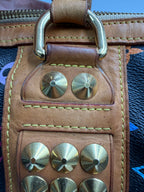Authentic Louis Vuitton x Takashi Murakami Multicolore Courtney Bag - Black