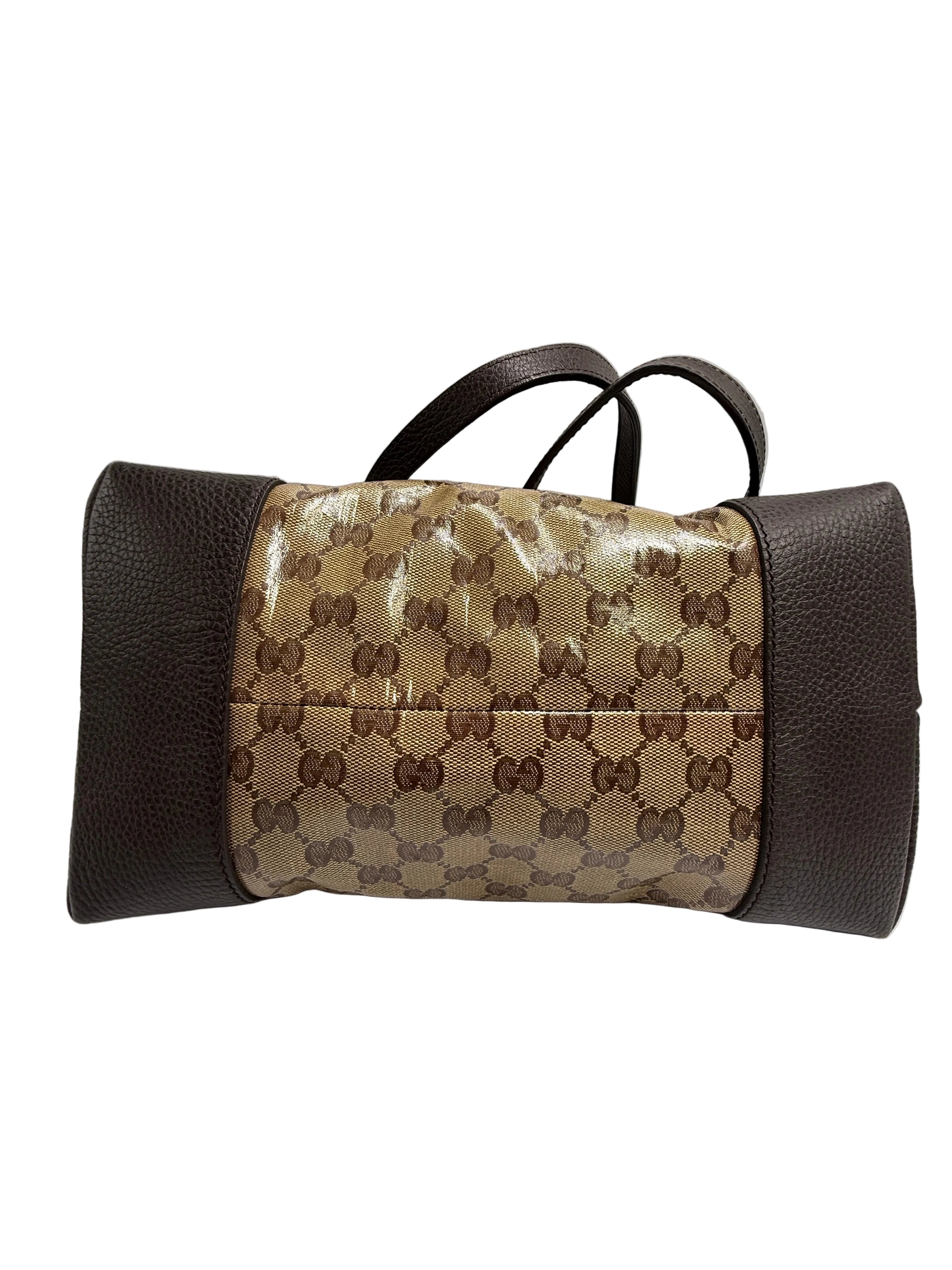 Gucci Vintage Crystal Canvas Medium Tote Bag in GG Crystal
