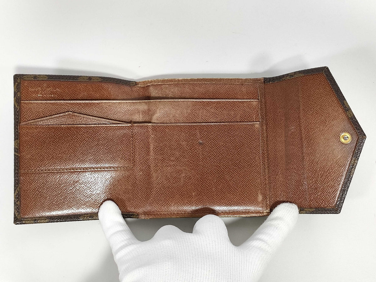 Louis Vuitton Monogram Vintage Wallet 862AN
