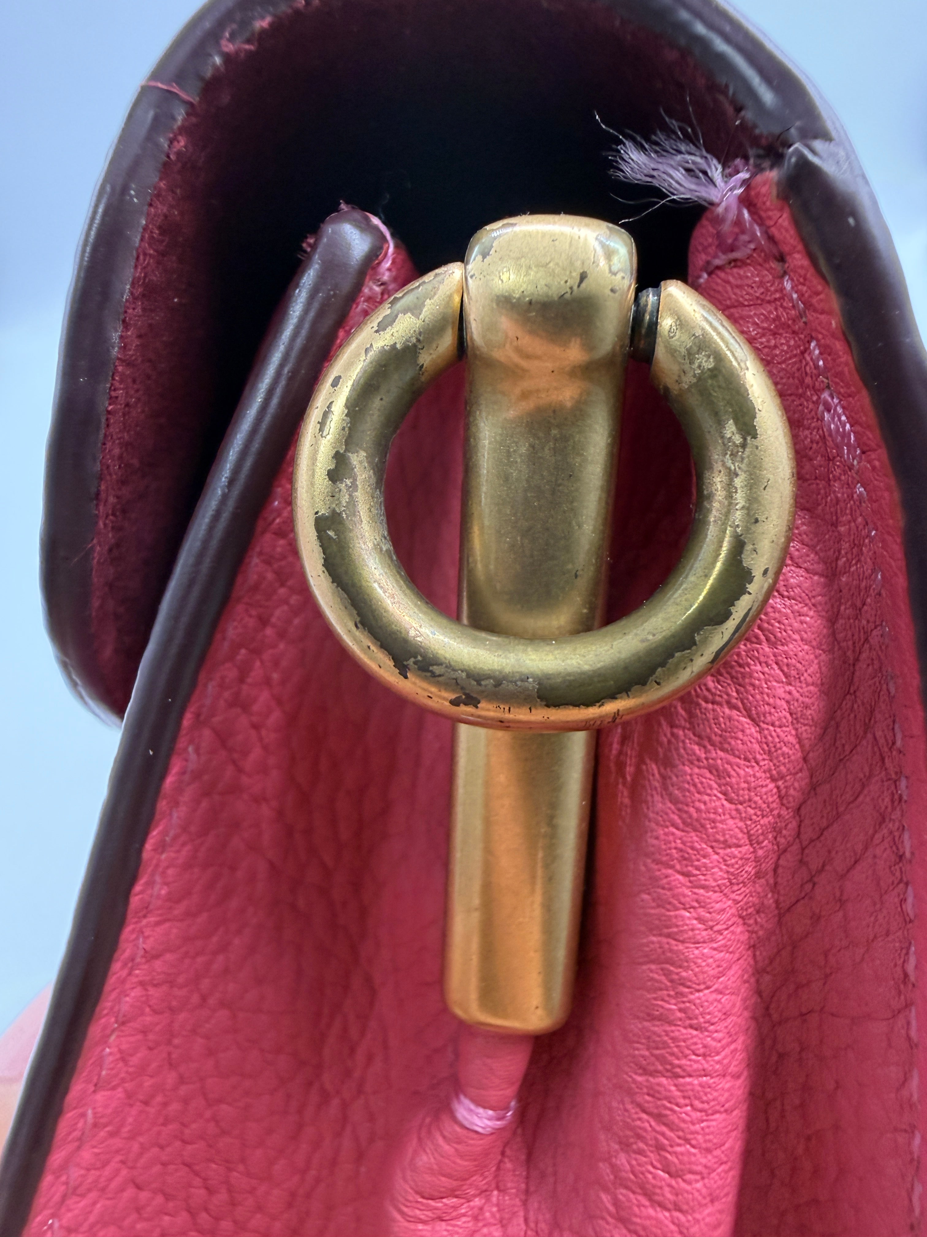 Coach Tabby Shoulder Bag 26 in Pink Polished Pebble Leather