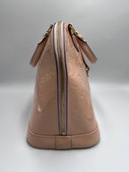 Louis Vuitton Monogram Vernis Alma PM (2015) In Beige