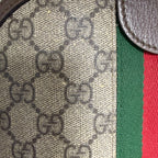 Gucci Ophidia Small Dome Shoulder Bag in GG Supreme Canvas