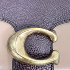 Coach Tabby Shoulder Bag 26 in Multi-Tone Purple & Nude Colorblock Leather | Designer Resale