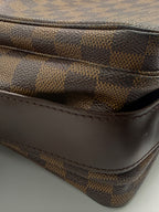 Louis Vuitton Naviglio Messenger Bag in Damier Ébène Canvas