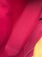 Louis Vuitton Vintage Columbus Tote in Monogram Vernis Leather (Rouge Fauviste)