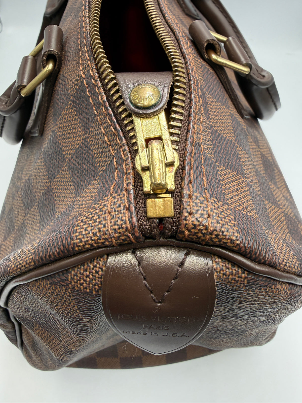 Louis Vuitton Speedy 30 in Damier Ebene Canvas