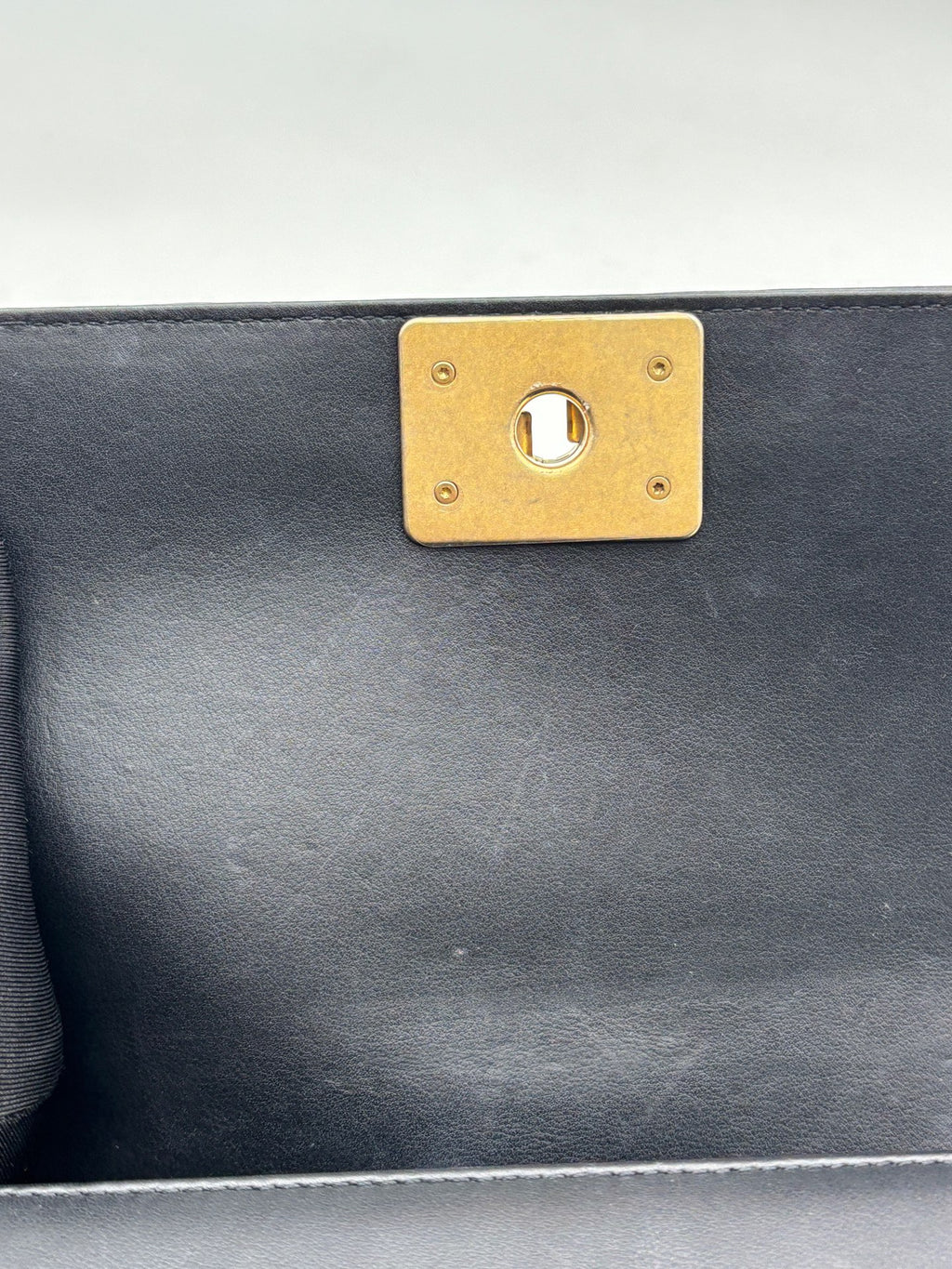 Chanel Black Small Leboy