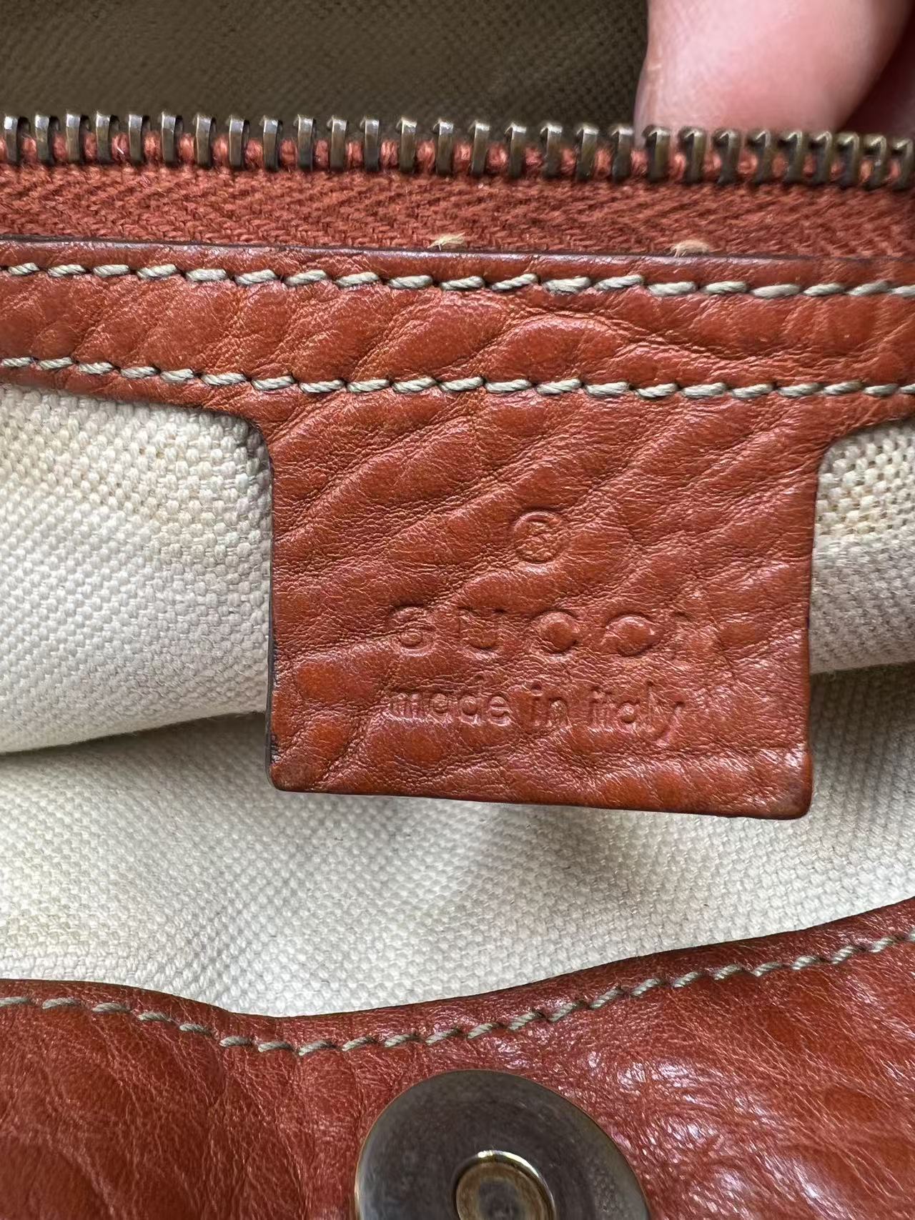 Gucci Vintage Running Tote