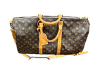 Louis Vuitton Keepall Bandoulière 50 Monogram Canvas Travel Duffle Bag