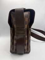 Louis Vuitton Naviglio Messenger Bag in Damier Ébène Canvas