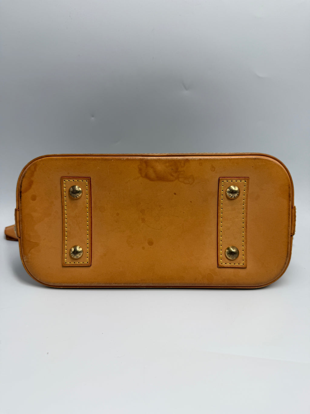 Louis Vuitton Alma BB Monogram Canvas Satchel Bag