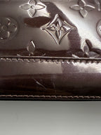 Louis Vuitton Monogram Vernis Alma PM In Burgundy