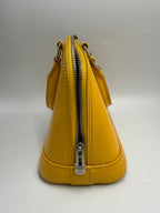 Louis Vuitton Alma BB Epi Leather Satchel Bag