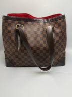 Louis Vuitton Vintage Hampstead MM in Damier Ébène Canvas