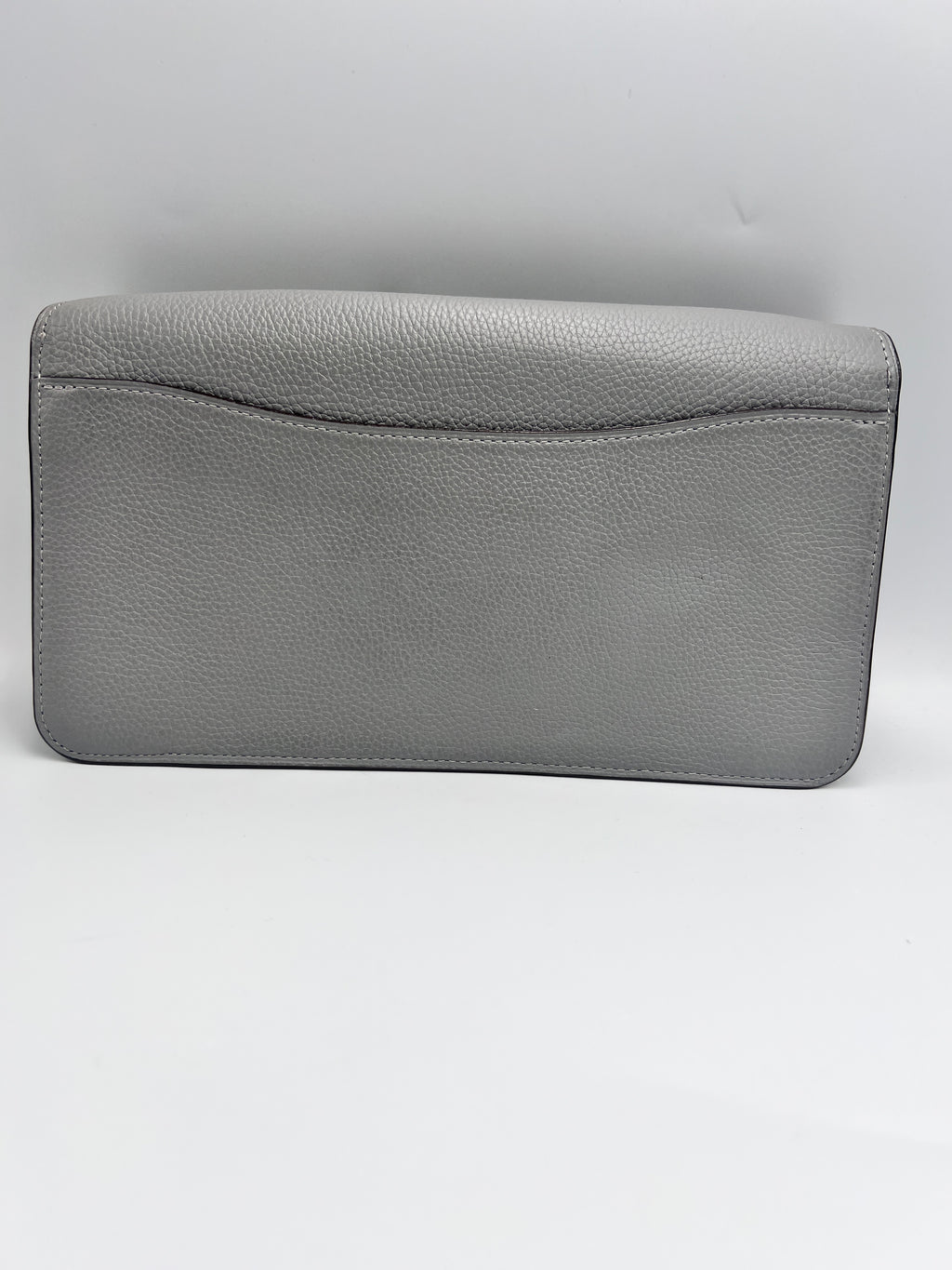 Coach Tabby Shoulder Bag 26 in Grey Polished Pebble Leather