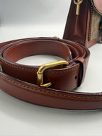 Coach Tabby Shoulder Bag 26 in Multi-Tone Brown Leather with Details