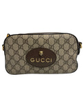 Gucci Neo Classic Feline Head Camera Bag in GG Supreme Canvas