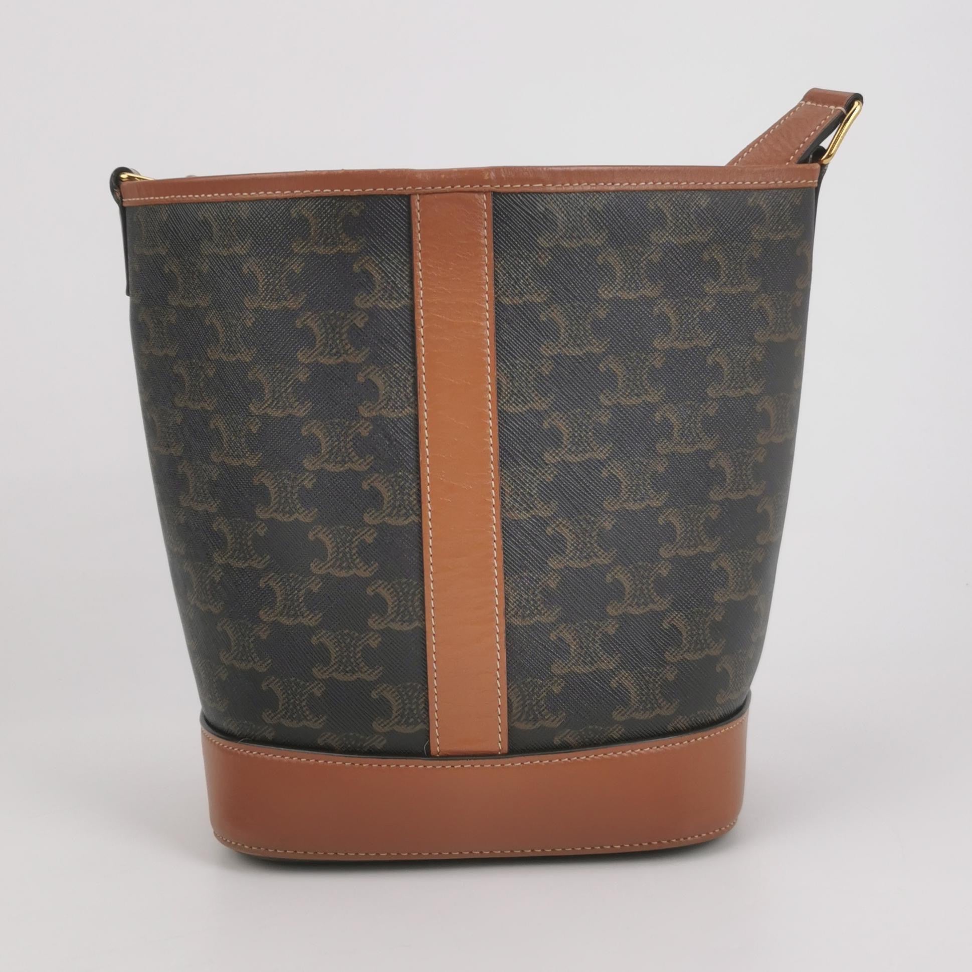 Celine Triomphe Bucket Bag