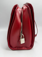 Louis Vuitton Vintage Pont Neuf PM in Castilian Red Epi Leather